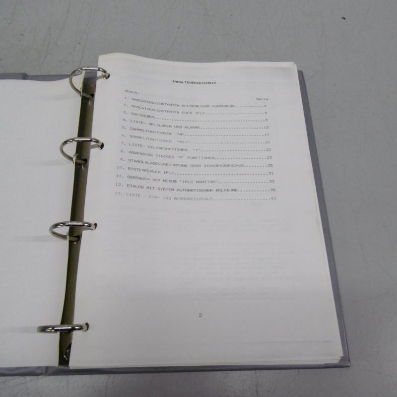 Betriebsanleitung,Programmierbare Schnittstellen 432T, Bedienungsanleitung, Handbuch,  Schaltplan, Parameter, für CNC Drehmaschine