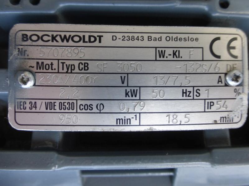 Flachgetriebemotor, Getriebemotor