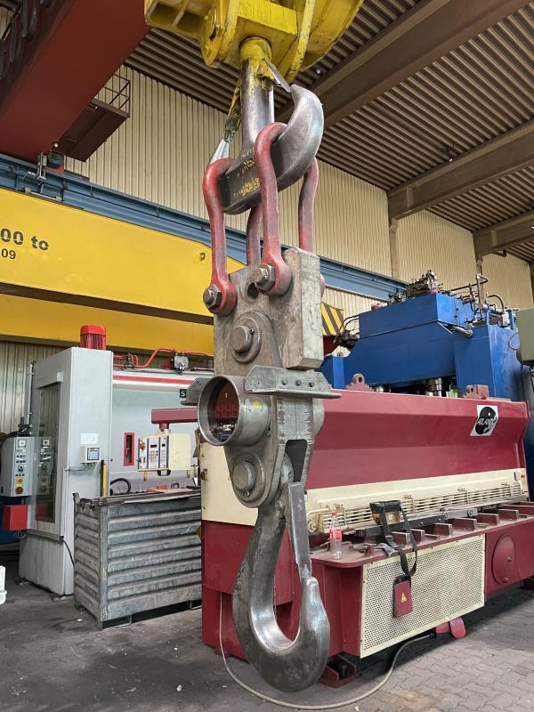 Zugkraftmeßgerät, Kranwaage mit Speicher und Drucker für die Messwerte