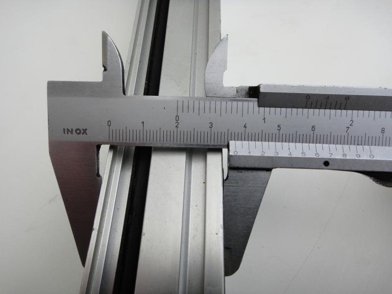 Glasmaßstab, inkrementales Längenmesssystem, Linear Scale, Maßstab mit Glaslineal für Positionsanzeige