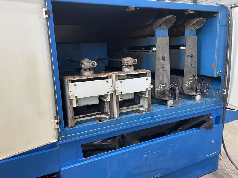 Band-Flächenschleifmaschine, Breitbandschleifmaschine, Blech-Bürstenentgratmaschine