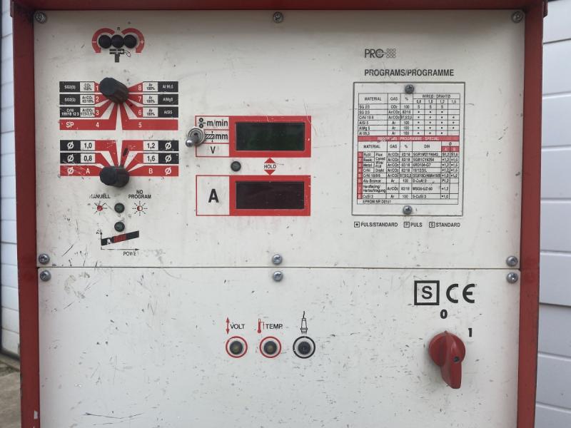 MIG / MAG Impuls Schutzgasschweißgerät, Pulsmaschine
