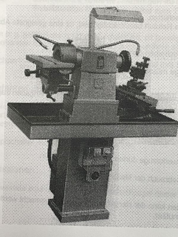 Bedienungsanleitung, und Schaltplan Stähleschleifmaschine