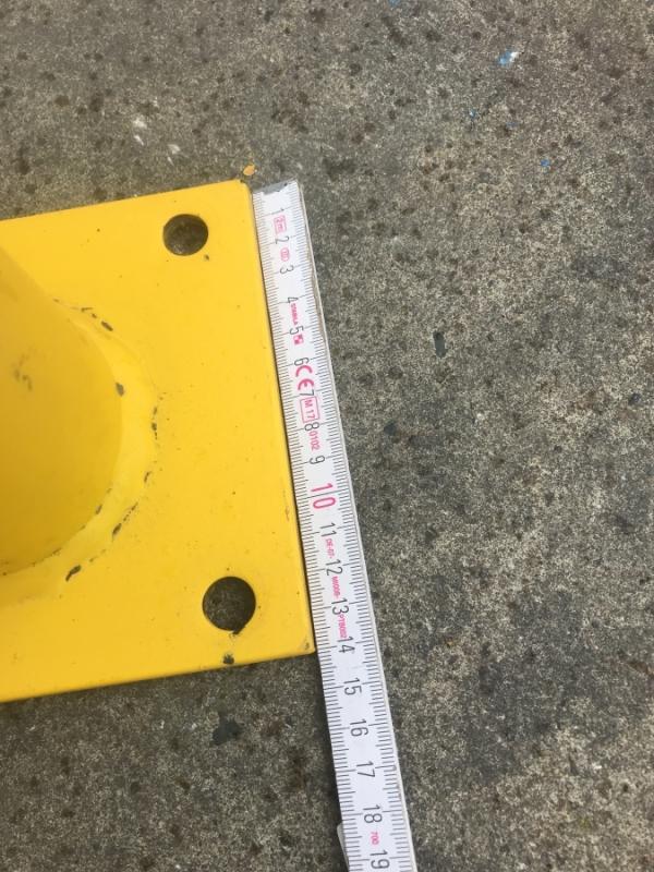 Rammschutz-Eckbügel, Anfahrschutz, Kantenschutz, Rammschutzbügel, Schutzwinkel, Säulenschutz für Regal, Abweiserecken