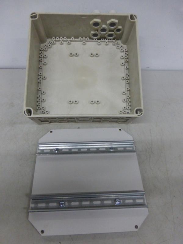 Verteilerkasten mit Klarsichtabdeckung, Leergehäuse Schaltkasten, Klemmkasten, Sicherungskasten, Schaltschrank