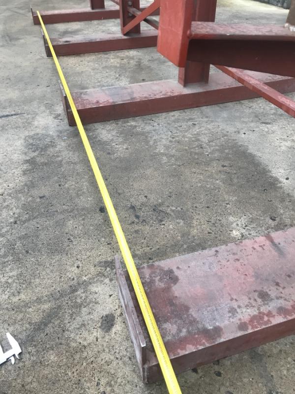 Doppelseitiges Kragarmregal  für Stangenware