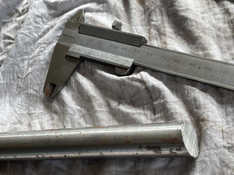 4 Stück Rundstahl Ø 18 x 500 mm, Silberstahl 1.2210, Werkzeugstahl  Rundmaterial