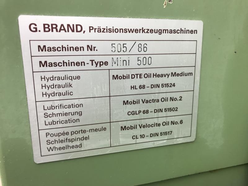 Flachschleifmaschine, Präzisionsflachschleifmaschine