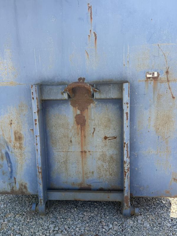 Abrollcontainer, Abrollpresscontainer, geschlossener Abroller, Ideal als Baustellencontainer