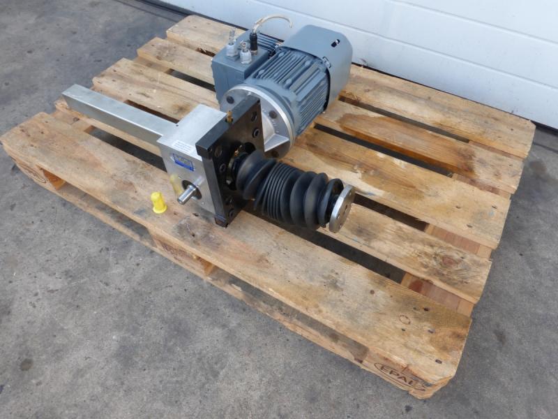 Elektromotor, Getriebemotor mit Schneckenrad Hubgetriebe E-Motor mit Frequenzumrichter