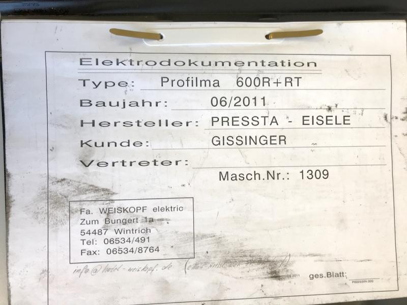 Bedienungsanleitung, Schaltplan Pressta Eisele