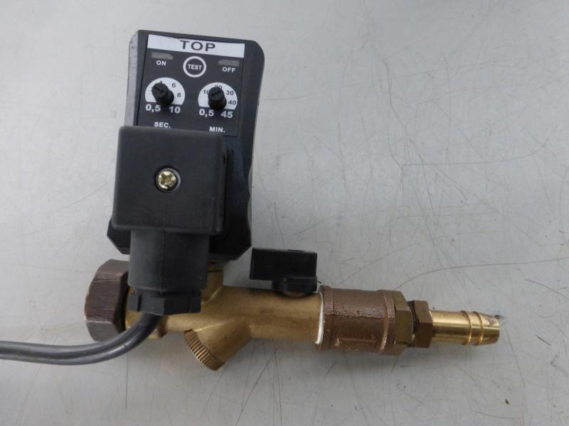 Magnetventil mit Zeitrelais für Pneumatik/Druckluft