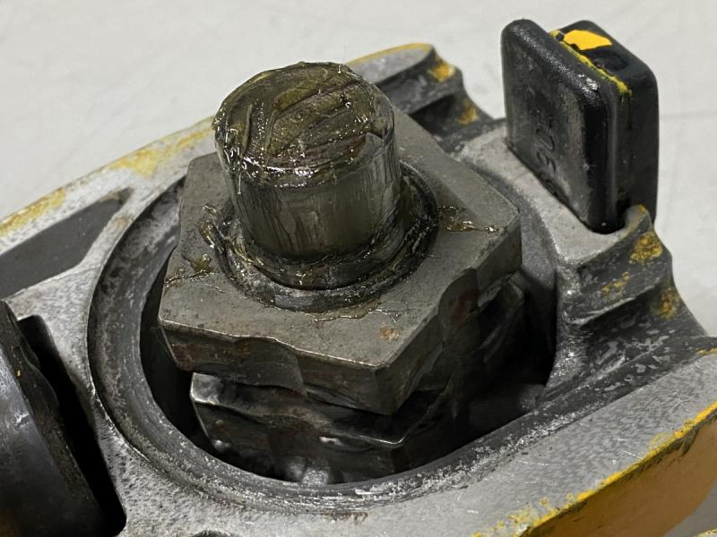 Kranhaken, Hubflasche, Unterflasche für Kettenzug, Lasthaken, 2-strängig