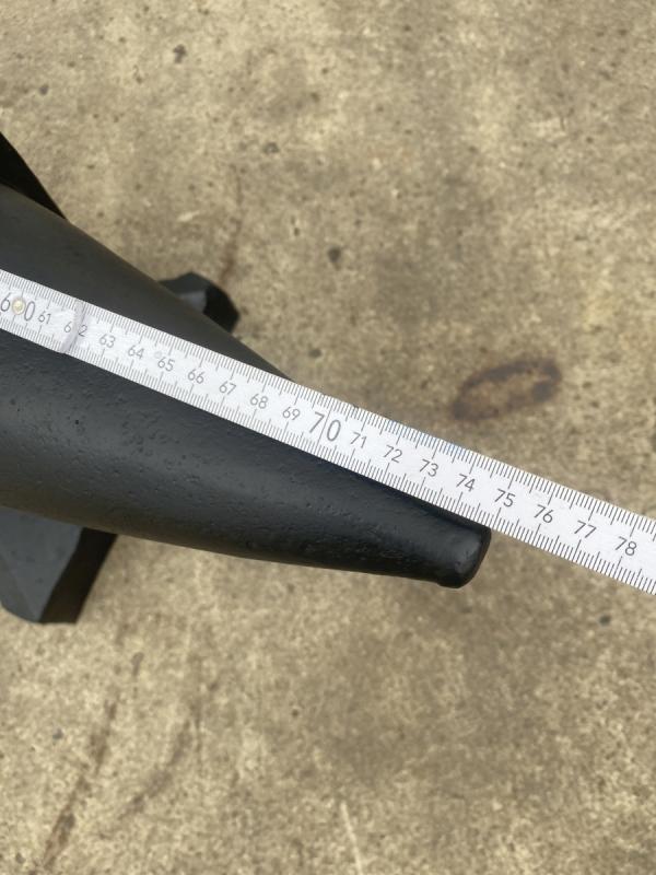 Amboss mit Rund- und Rechteckhorn 195 kg - Einheitsamboss, Böhmische Form
