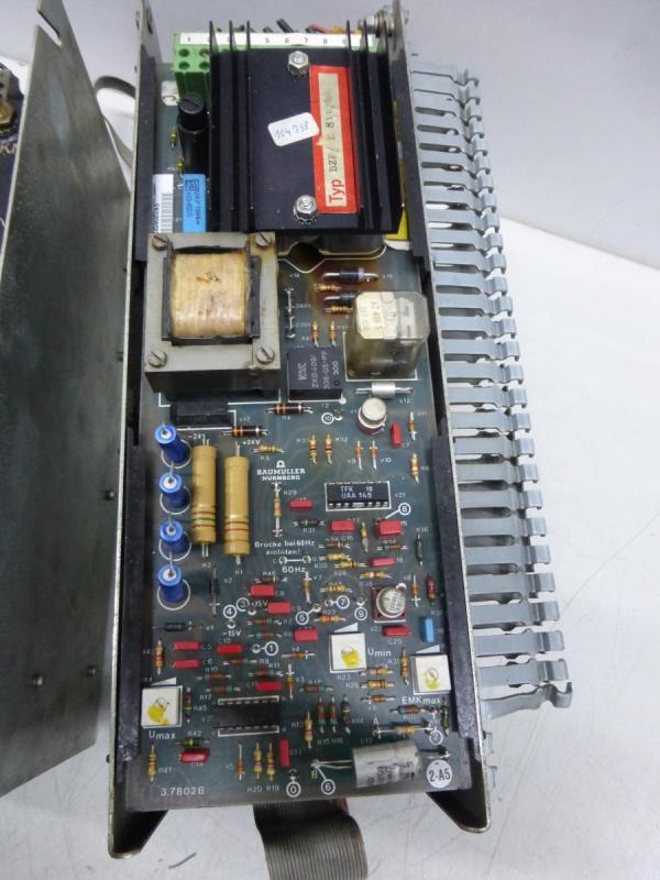 Regelverstärker, Stromrichter, Gleichstrom Antriebsregler, Motorsteuerung aus Drehmaschine