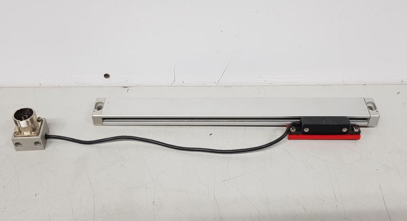 Glasmaßstab, inkrementales Längenmesssystem, Linear Scale, Maßstab mit Glaslineal für Positionsanzeige