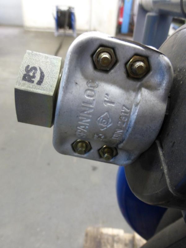 Schlauchroller mit LPG-Gasschlauch