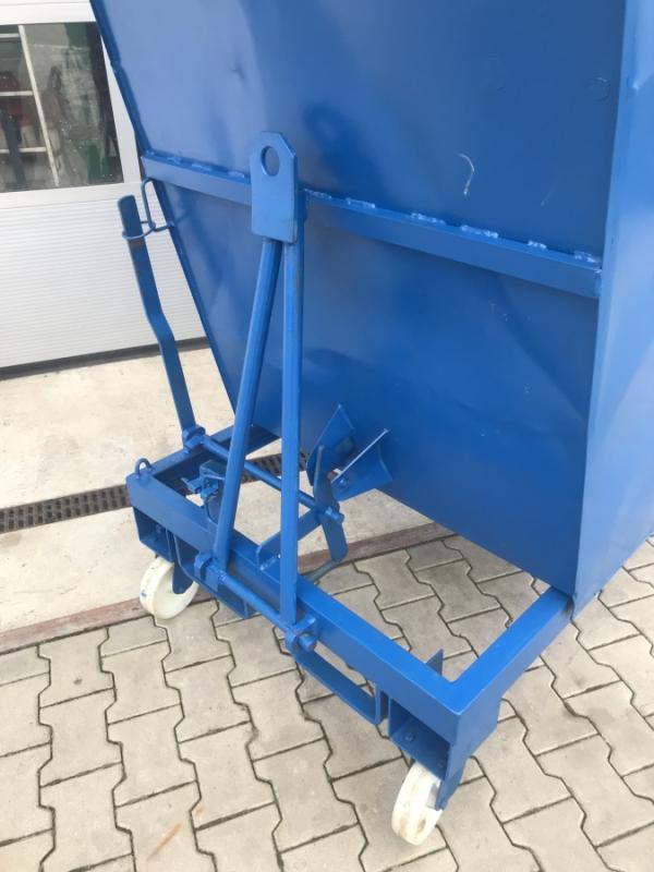 Kippbehälter, Kippcontainer für Gabelstapler  Spänekübel - Schüttkübel - Klappbehälter