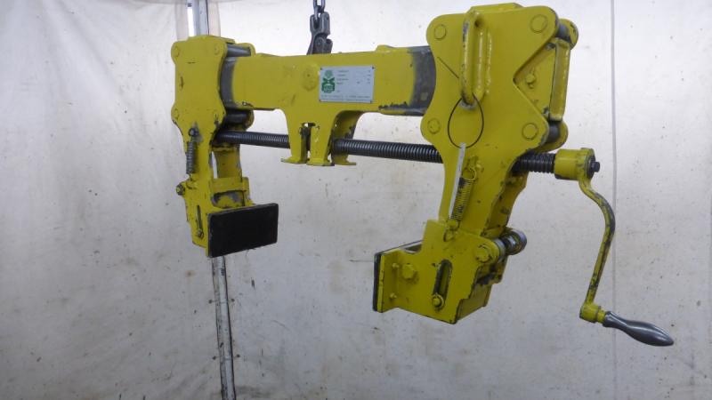 Materialklammer, Materialgreifer, Lastklammer, Tragklammer, Hebeklammer, Blockzange