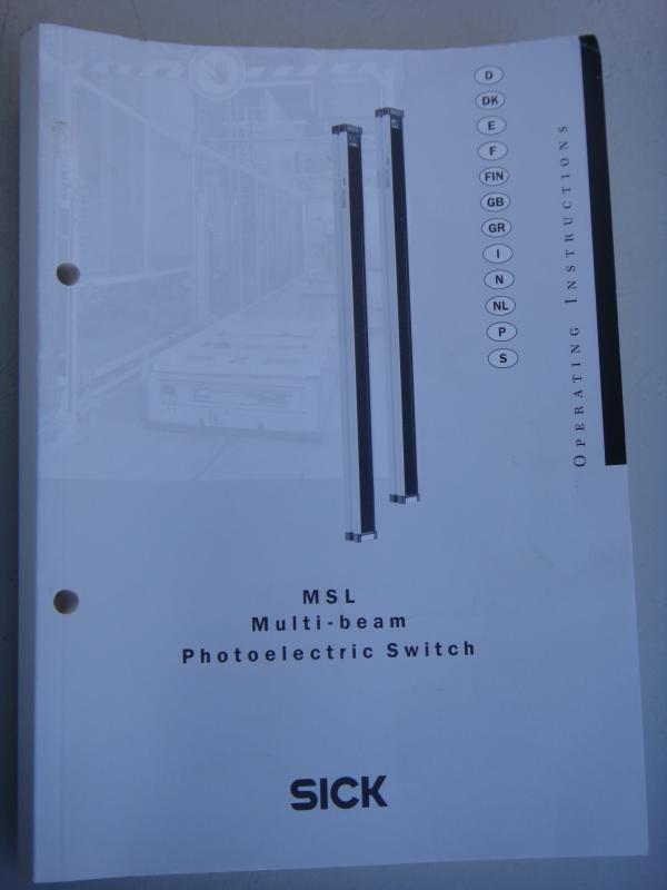 Mehrstrahl- Sicherheits- Lichtschranke