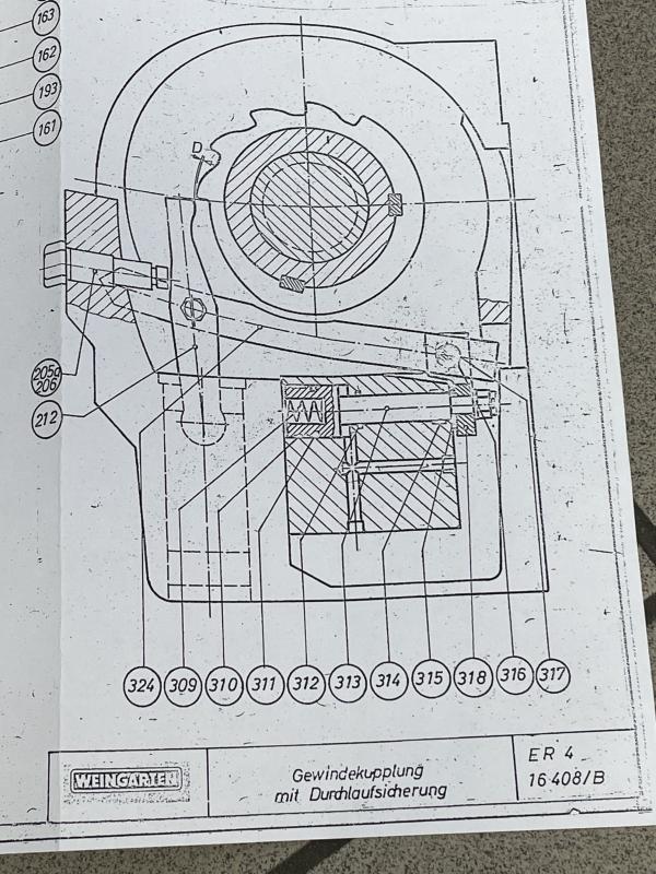 Bedienungsanleitung bzw. Technische Infos für eine Exzenterpresse