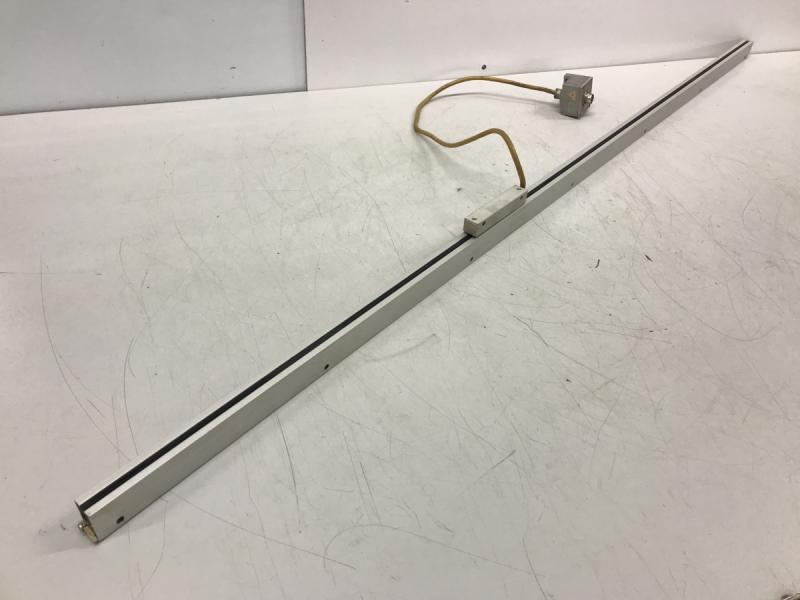 Glasmaßstab, inkrementales Längenmesssystem, Linear Scale, Maßstab mit Glaslineal für Positionsanzeige