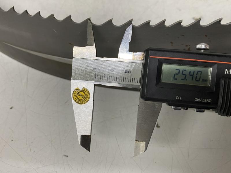 Sägeband, Bandsägeblatt, Bandsäge-Sägeband, Bandsägeband 5390 x 38 x 1,3 mm