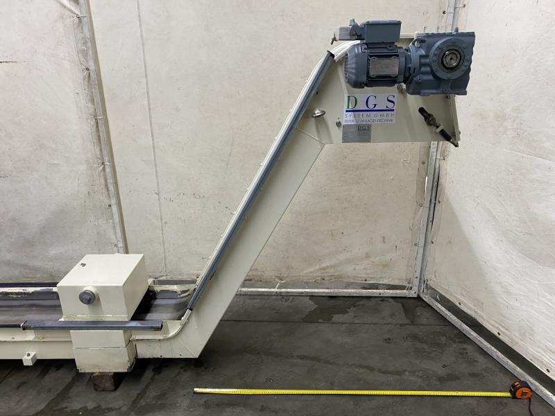 Rutschband Magnetförderer, Magnetrutschförderer, Z-Förderer, Gleitbandanlage, Magnetbandförder