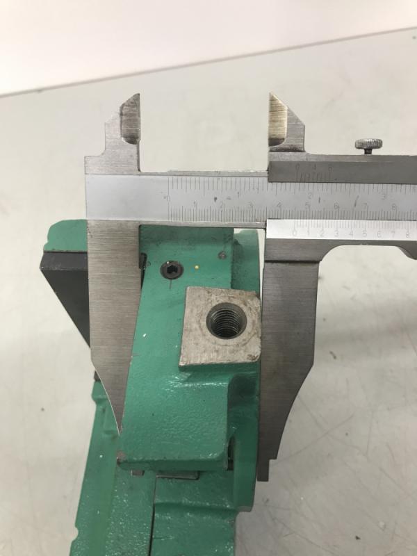 Mechanischer Maschinenschraubstock für Kappsäge Gehrungs Kreissäge