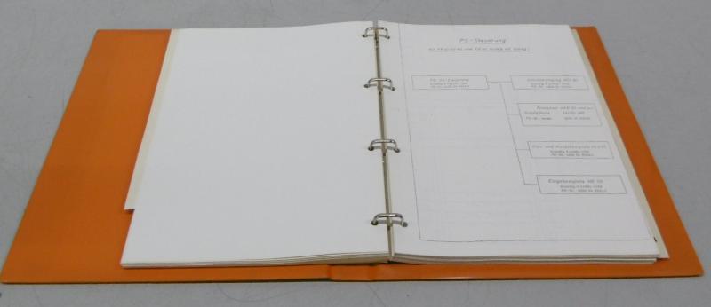 Handbuch, Elektrische Unterlagen, Schaltplan, Geräteliste, Bosch-Transistorsteller, Deckel Dialog 3