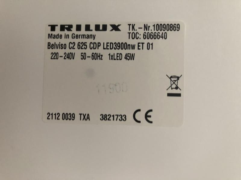 LED Rasterleuchten, Deckeneinbauleuchte für Odenwalddecke 