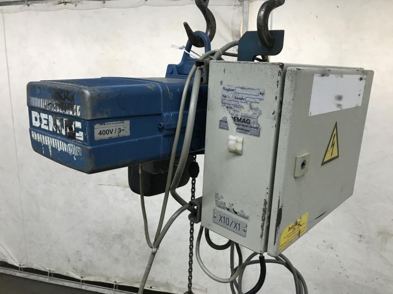 E-Kettenzug, Elektro Hubwerk, Kran mit Dematik BUS-Ansteuerung