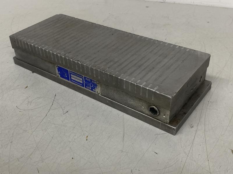Magnetplatte, Magnetaufspannplatte, Mechanisch schaltbarer Permanentmagnet