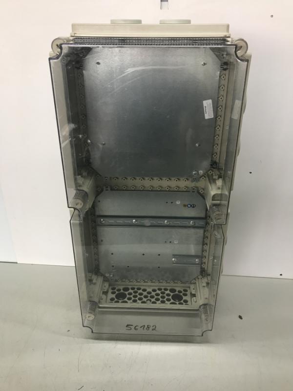 Verteilerkasten mit Klarsichtabdeckung, Leergehäuse Schaltkasten, Klemmkasten