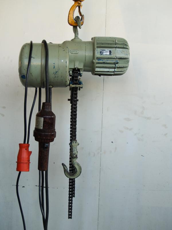 E-Kettenzug, Elektro Hubwerk, Kran