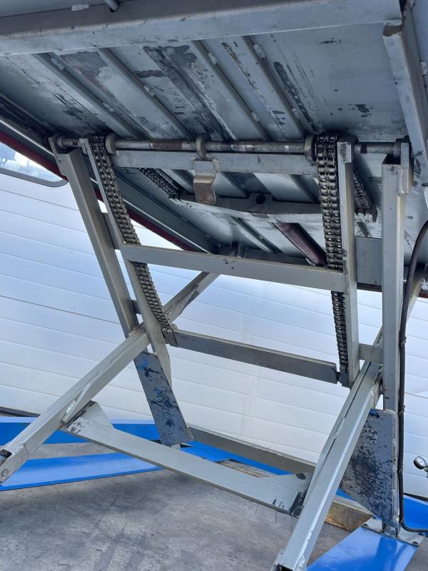 Hydr. Flachform-Scherenhubtisch bis 1000 kg  (ohne Hydraulikaggregat)