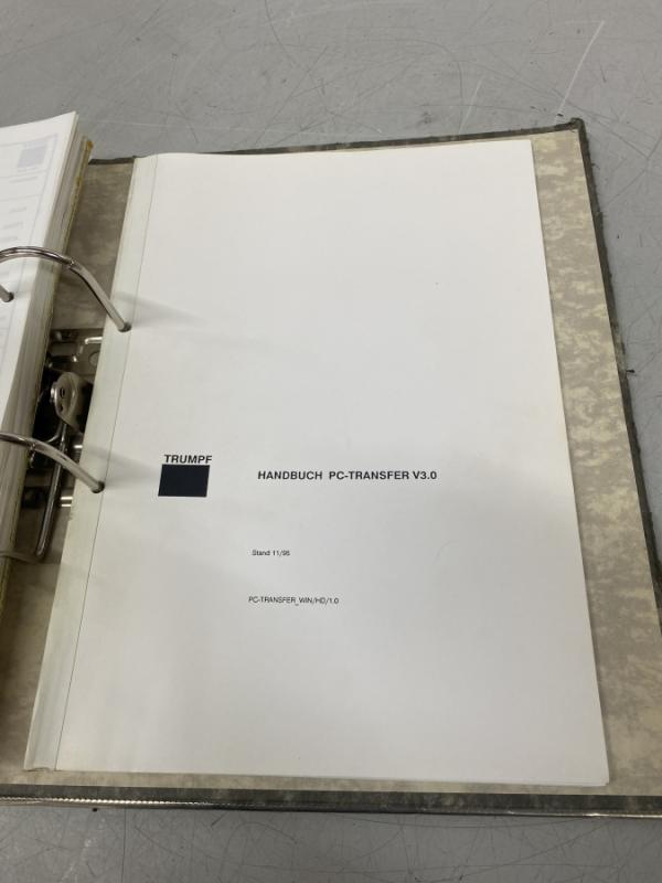 Programmieranleitung, Handbuch für CNC Stanz Nibbelmaschine