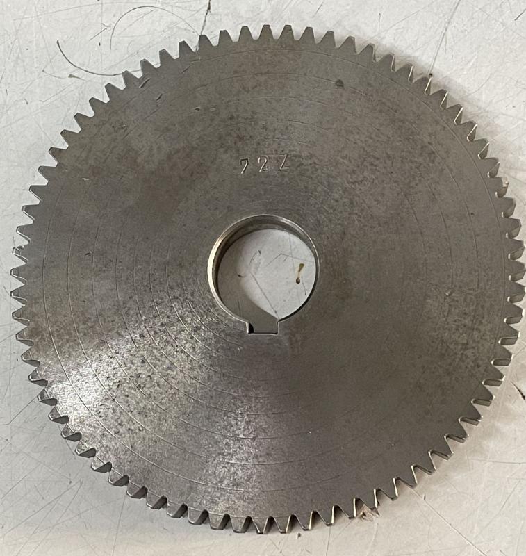 Wechselräder, Wechselrad für Drehmaschine - Modul 2 mit 66 + 72 Zähne