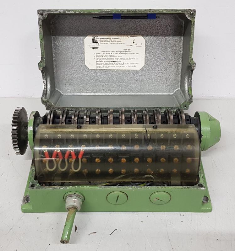 Nockenschaltwerk mit 12 Schaltspuren, Werkzeugüberwachung, Prozess-Überwachung