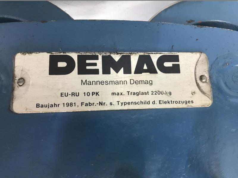 Laufwagen für Kettenzug, Kran