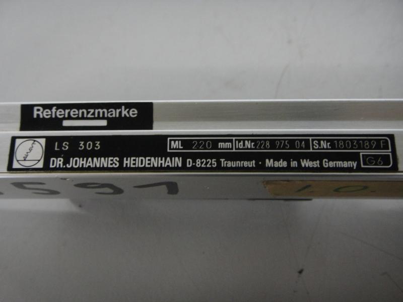 Glasmaßstab, inkrementales Längenmesssystem, Linear Scale, Maßstab mit Glaslineal für Positionsanzeige