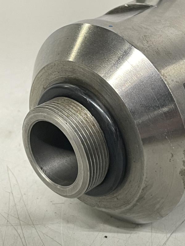 Drehdurchführung, Rotorgetragene Einkanal Rotationsdurchführung für Druckluft