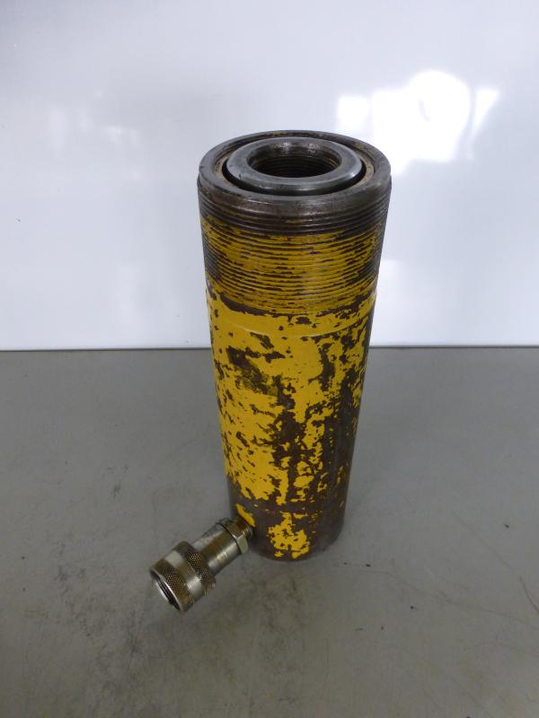 Einfachwirkender Hydraulikzylinder mit Federrückzug, Hydraulikstempel, Lukaszylinder, Maschinenheber