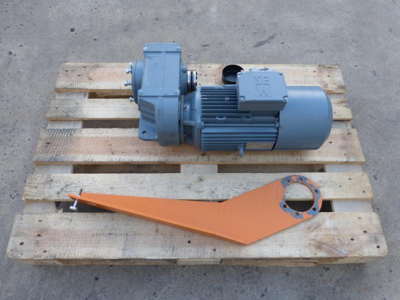 Getriebemotor, Elektromotor, Flachgetriebemotor