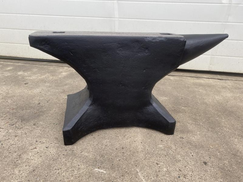Amboss mit Rund- und Rechteckhorn 195 kg - Einheitsamboss, Böhmische Form