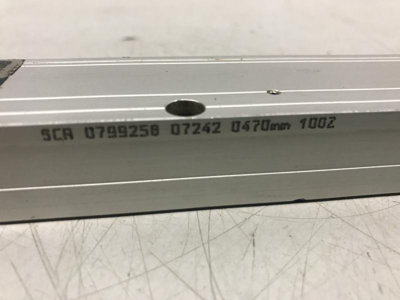 Glasmaßstab, inkrementales Längenmesssystem, Linear Scale, Linear Encoder, Maßstab mit Glaslineal für Positionsanzeige