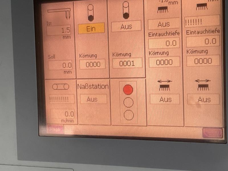 Band-Flächenschleifmaschine, Breitbandschleifmaschine, Blech-Bürstenentgratmaschine