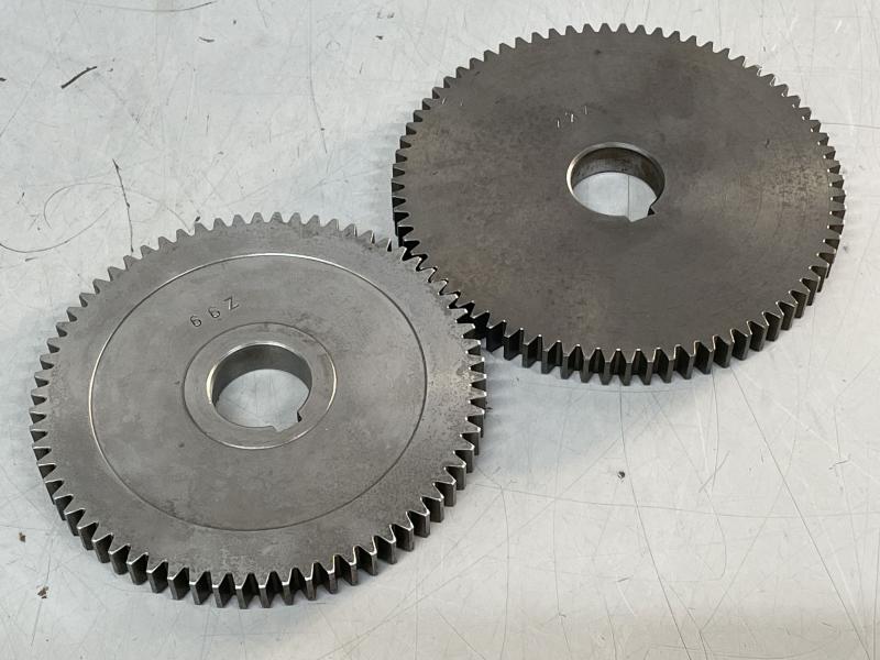 Wechselräder, Wechselrad für Drehmaschine - Modul 2 mit 66 + 72 Zähne