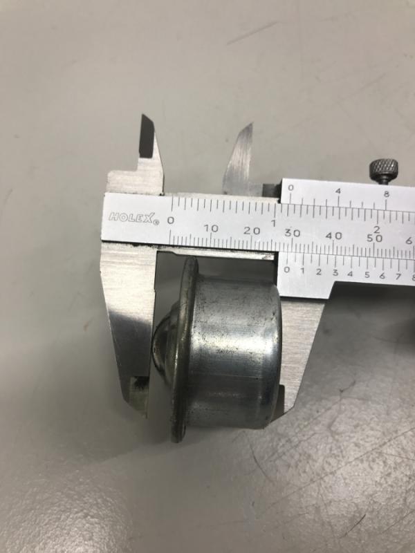 Kugelrolle für Kugelrollentisch zum Einbau in Rollenbahnen