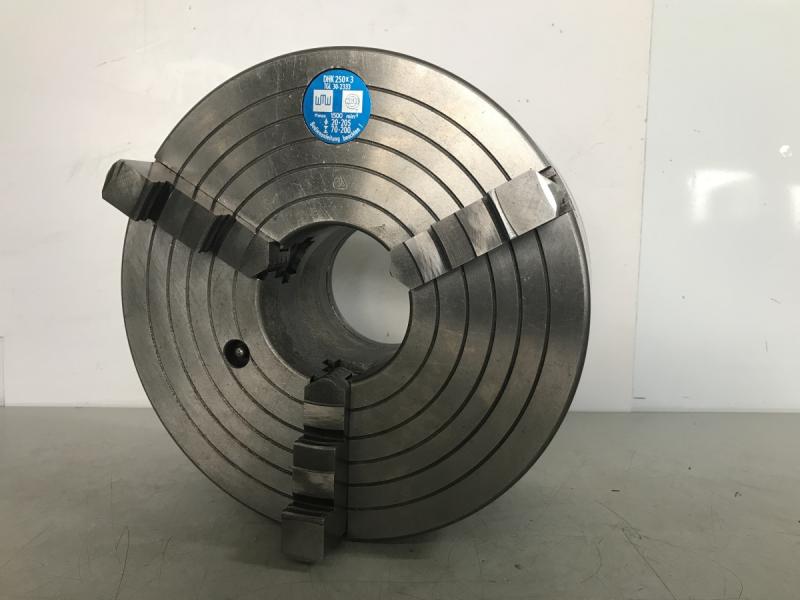 3-Backen Planspiral Drehfutter